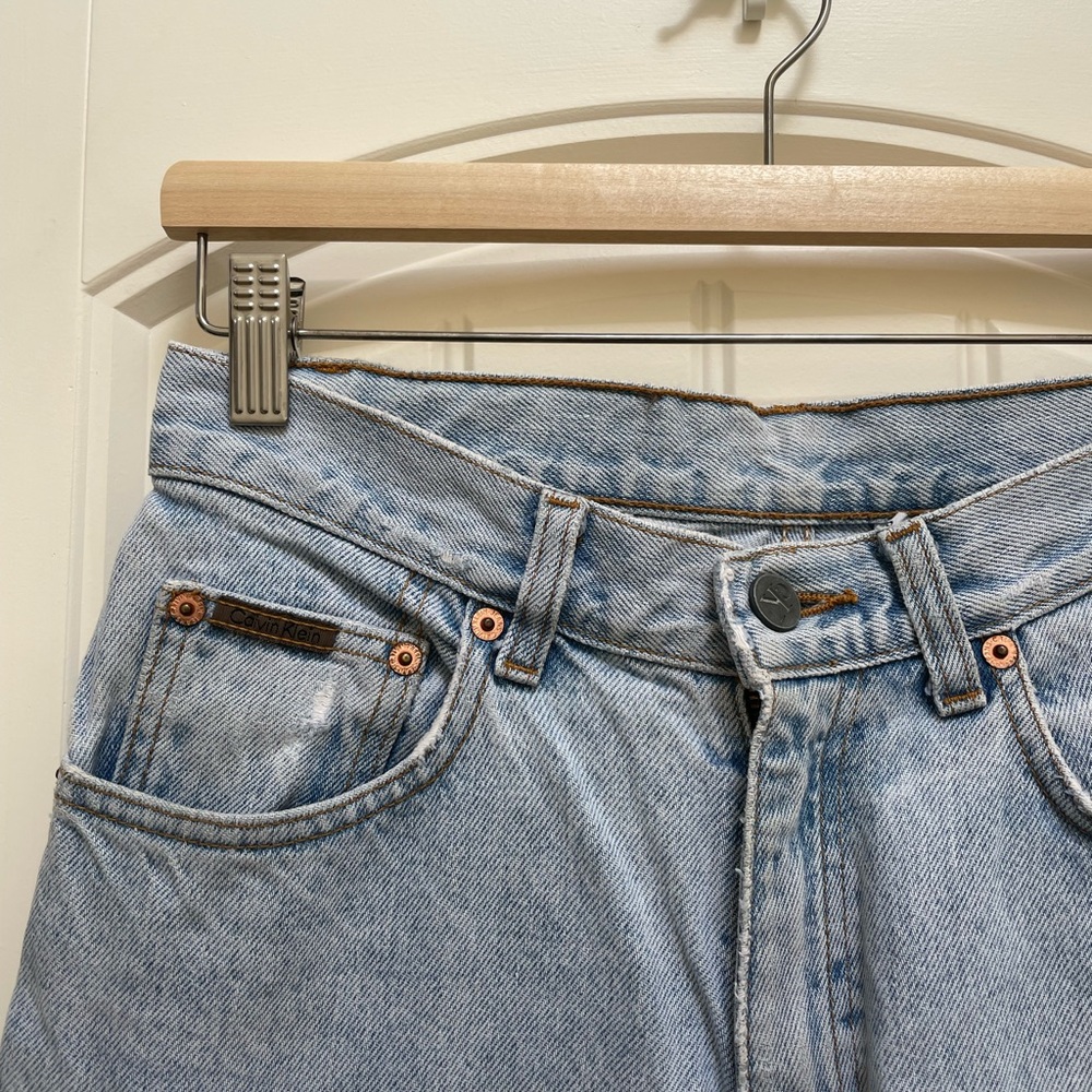 Vintage Calvin Klein Jeans Light Blue Denim